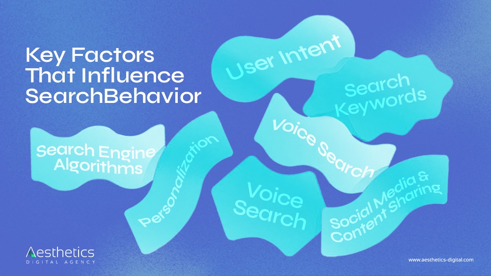 Key factors that influence search behavior